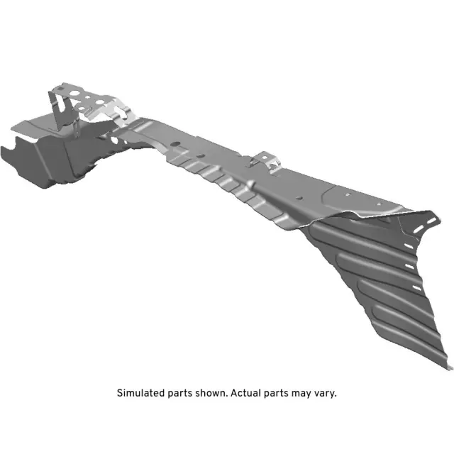 Passenger Side Engine Compartment Upper Outer Side Rail