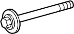 Belt Tensioner Bolt