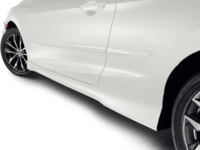 Body Side Moldings - Championship White