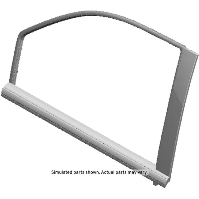 Front Driver Side Door Window Reveal Molding