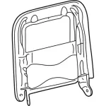 Seat Back Frame - Driver's Side (LH)