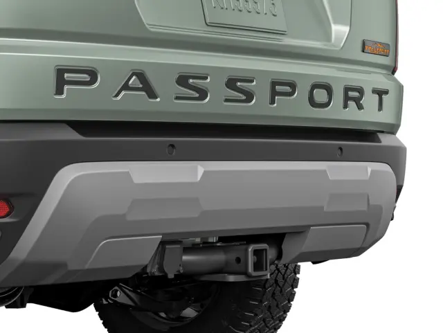 08F20-3BM-100 - Emblem - Passport - Gloss Black 2026 Honda