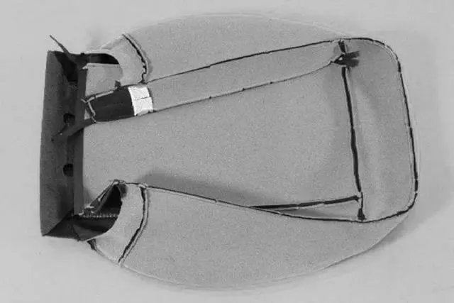 Front Seat Back Cover, Right