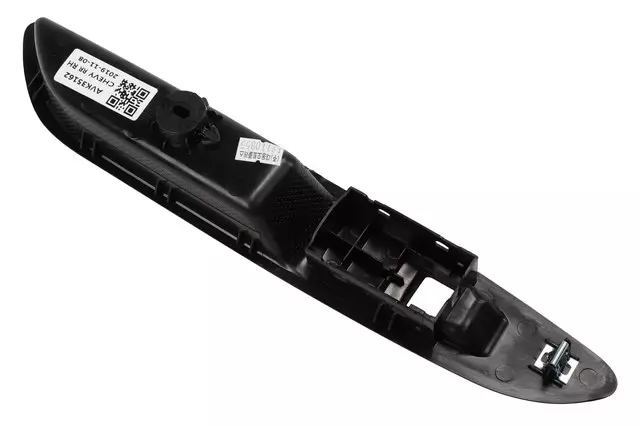 Medium Titanium Rear Passenger Side Door Armrest Switch Bezel