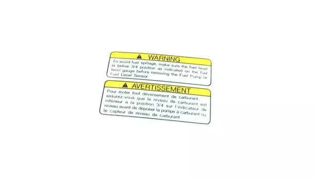 Caution Label