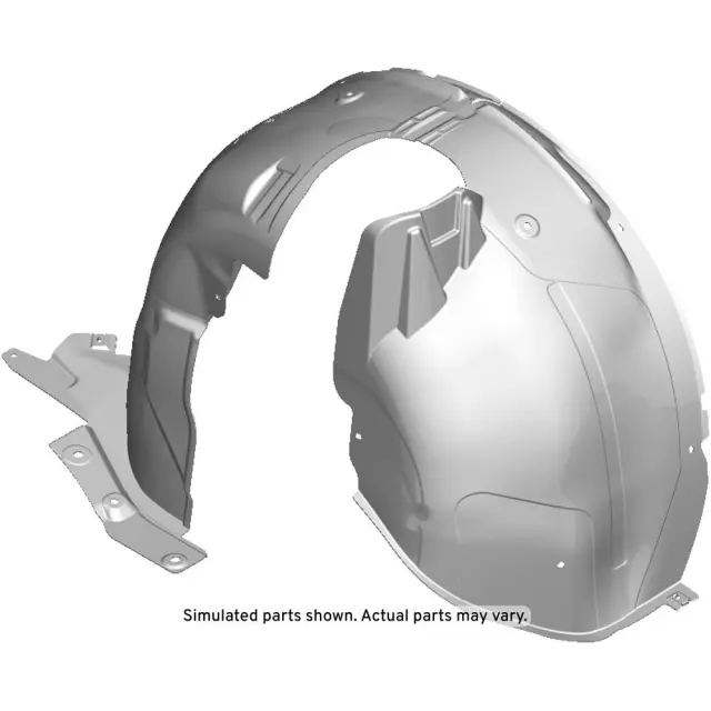 Front Passenger Side Wheelhouse Liner