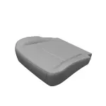 Front Seat Cushion Cover, Right