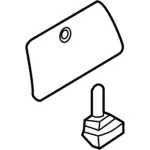 2011-2015 Ford - Storage Box Door