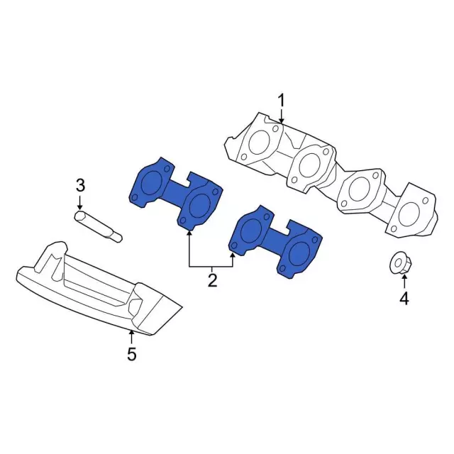 YC2Z-9448-A - Gasket - 1991-2019 Ford | Eastgate Ford Parts