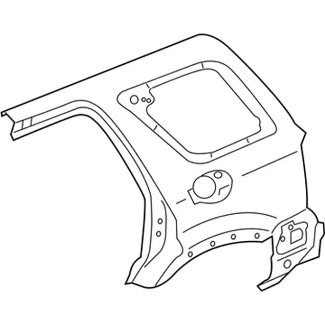 8L8Z-7827841-B - Quarter Panel - 2008-2012 Ford | Eastgate