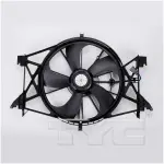 TYC Dual Radiator and Condenser Fan Assembly