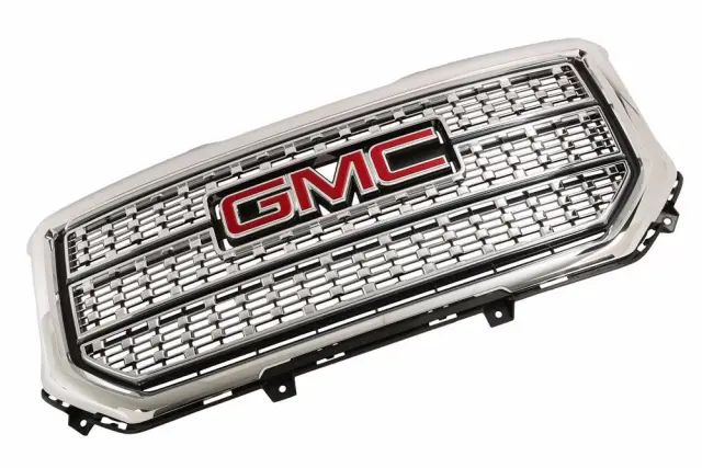Front Bumper Upper Grille Grill Fit For GMC Sierra 1500 2016