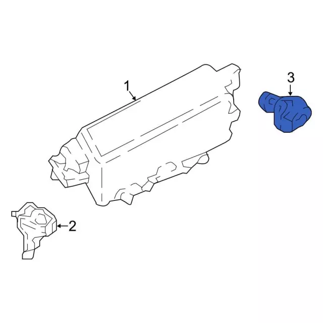Front Or Rear Parking Sensor For Ford Bronco 2021-2023 – Black, JU5T-15K859-ACW