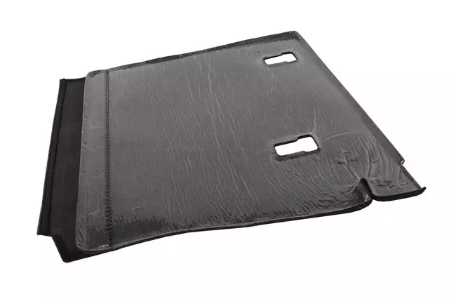 Jet Black Rear Driver Side Seat Back Carpet