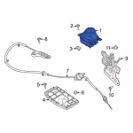 2020-2022 Ford Mustang - Gear Shift Assembly