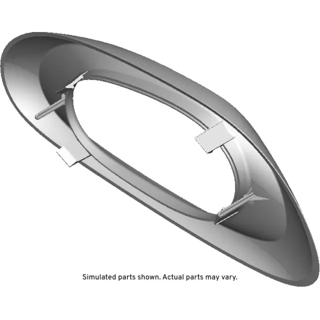 Bezel,Rr S/D I/S Hdl