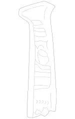 Upper Center Pillar Trim