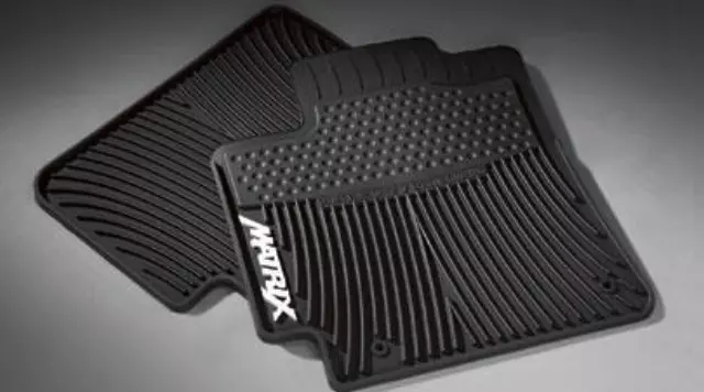 2PC All Weather Mats Black MTRX4