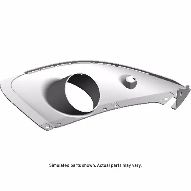 2005-2013 Chevrolet Corvette Passenger Side Front Wheelhouse Liner