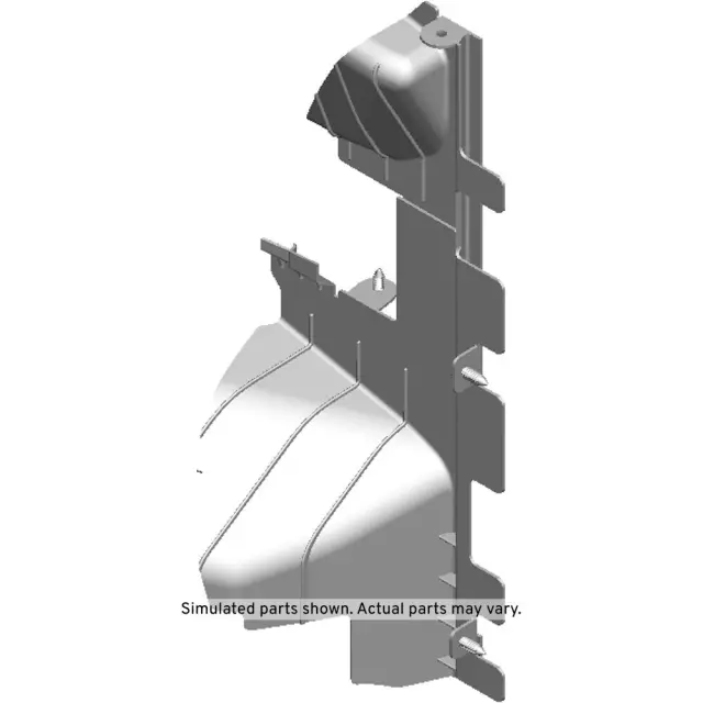 Driver Side Radiator Air Baffle