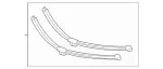 Parts Kit, Wiper Blade