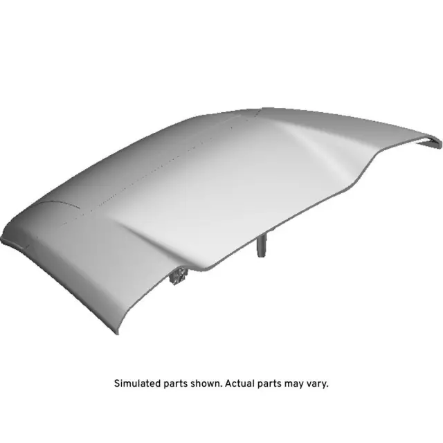 Blue Rear Quarter Trim Panel Speaker Grille