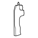 2015-2019 Ford Front Molding