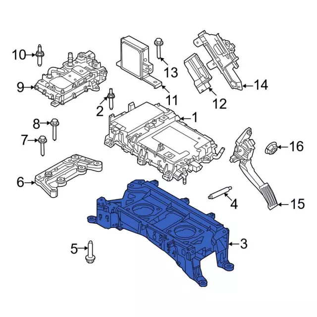 2021-2025 Ford Mustang Mach-E Drive Motor Battery Pack Charger