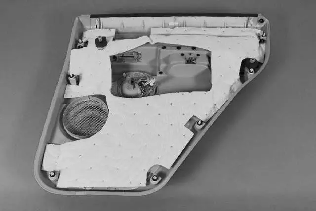 Rear Door Trim Panel, Left