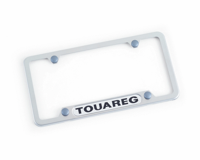License Plate Frame - Brushed Finish - Volkswagen (ZVW-355-017)