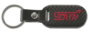 Key Chain - Carbon Fiber - Sti Logo