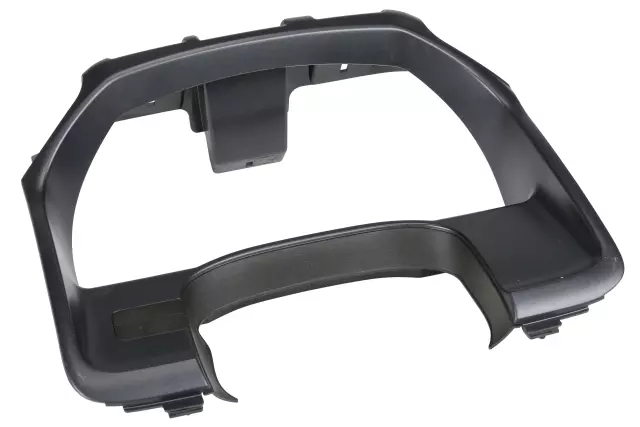 Black Carbon Metallic Instrument Panel Cluster Trim Panel