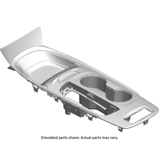 2016-2024 Chevrolet Malibu Corsair Front Floor Console Trim Plate 