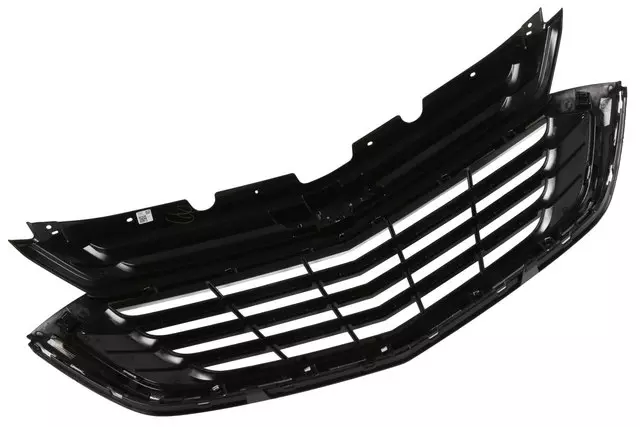 thumbnail image 2 of Front Upper Bumper Grille For Chevrolet Equinox 2018-2020 – Black & Chrome – ZERO TOWN 2 of 4