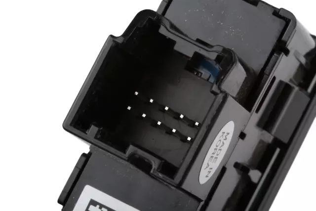 Black Vehicle Stability Control System Switch