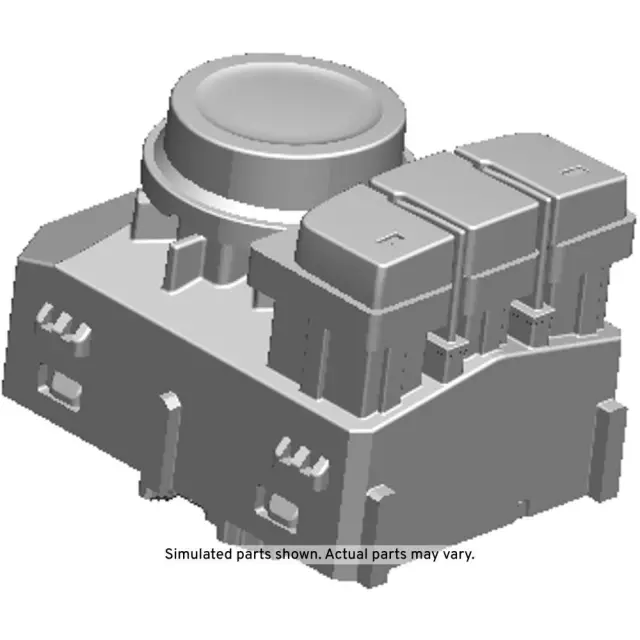 Black Driver Side Outside Rearview Mirror Remote Control Switch