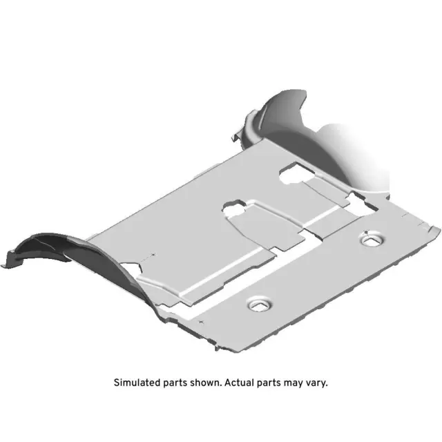 Cocoa Rear Floor Panel Carpet