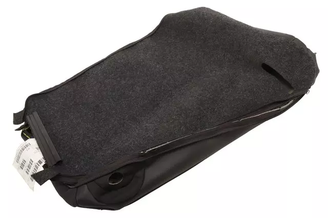 Jet Black Rear Passenger Side Seat Back Cover