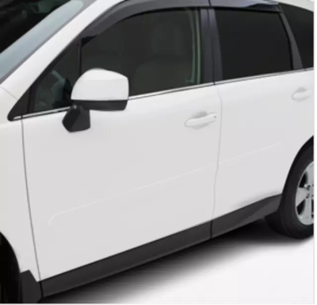 Molding, Body Side, Crystal White Pearl