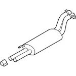 Rear Muffler