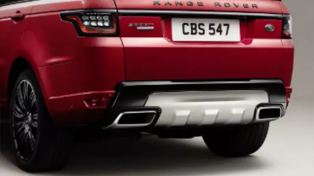 Stainless Steel Undershield, Rear