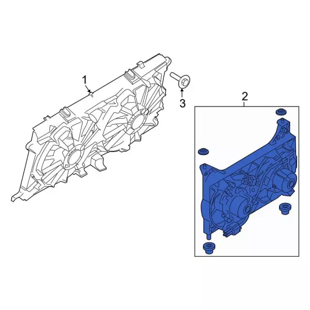 Engine Cooling Fan Assembly