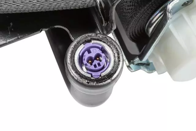 Jet Black Driver Side Seat Belt