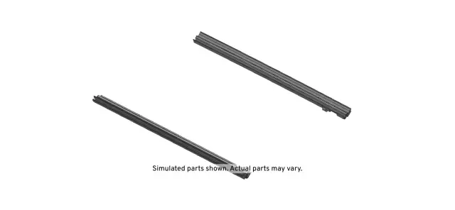 Passenger Side Front Door Window Inner Sealing Strip