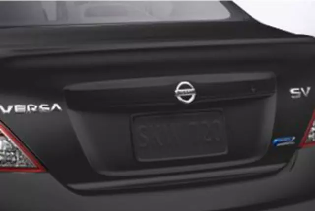 Rear Decklid Spoiler - Sedan - Graphite Blue