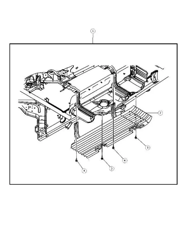 6502501 - Mopar Accessories - Component Parts: Multi Purpose Bracket for Chrysler: Aspen | Dodge: Dakota, Durango, Ram 1500, Ram 2500, Ram 3500 | Jeep: Wrangler, Wrangler JK Image