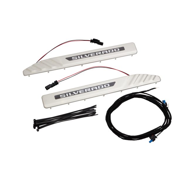 2023 Chevrolet Silverado 1500 Illuminated Front Door Sill Plates