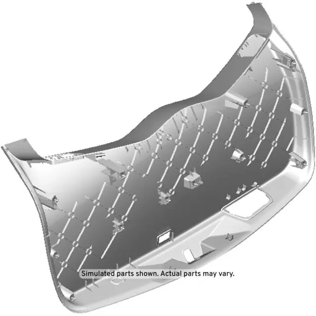 Shale Liftgate Lower Trim Finish Panel