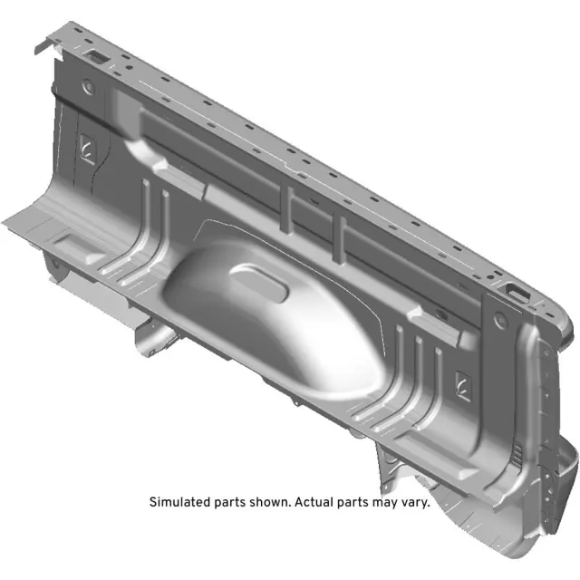 2015-2022 Chevrolet Colorado Passenger Side Pickup Box Outer Side 