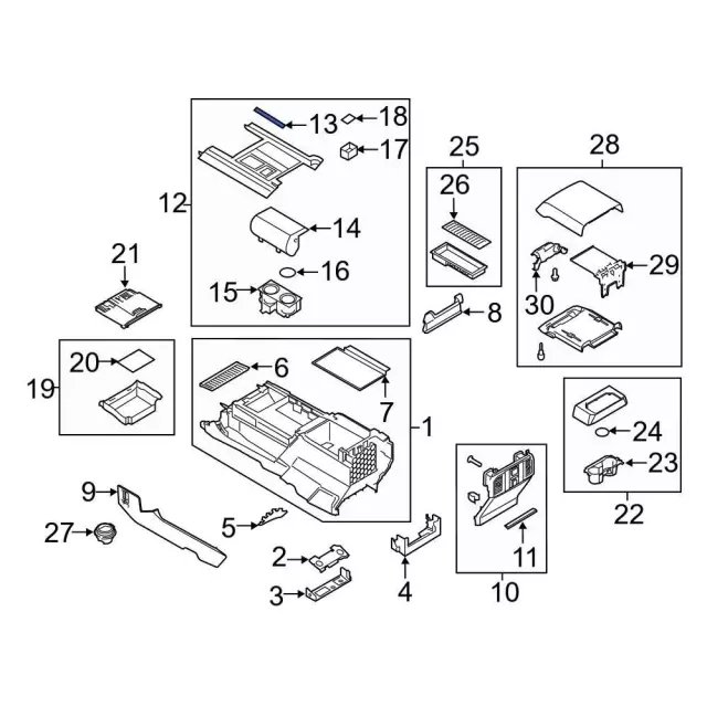 godj Plus ケース・取説・外箱付き jl1z78045g34bb - Ford Storage Compartment Mat | Levittown Ford Parts